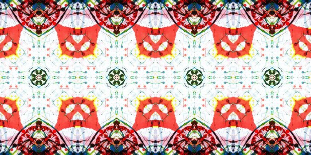 Embroidered sampler with folk motifs